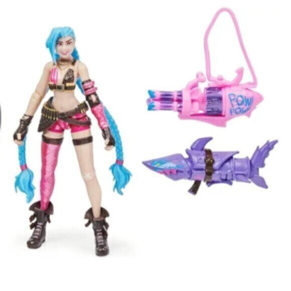 League of Legends Champion Collection Jinx Action Figure - Picture 3 of 9